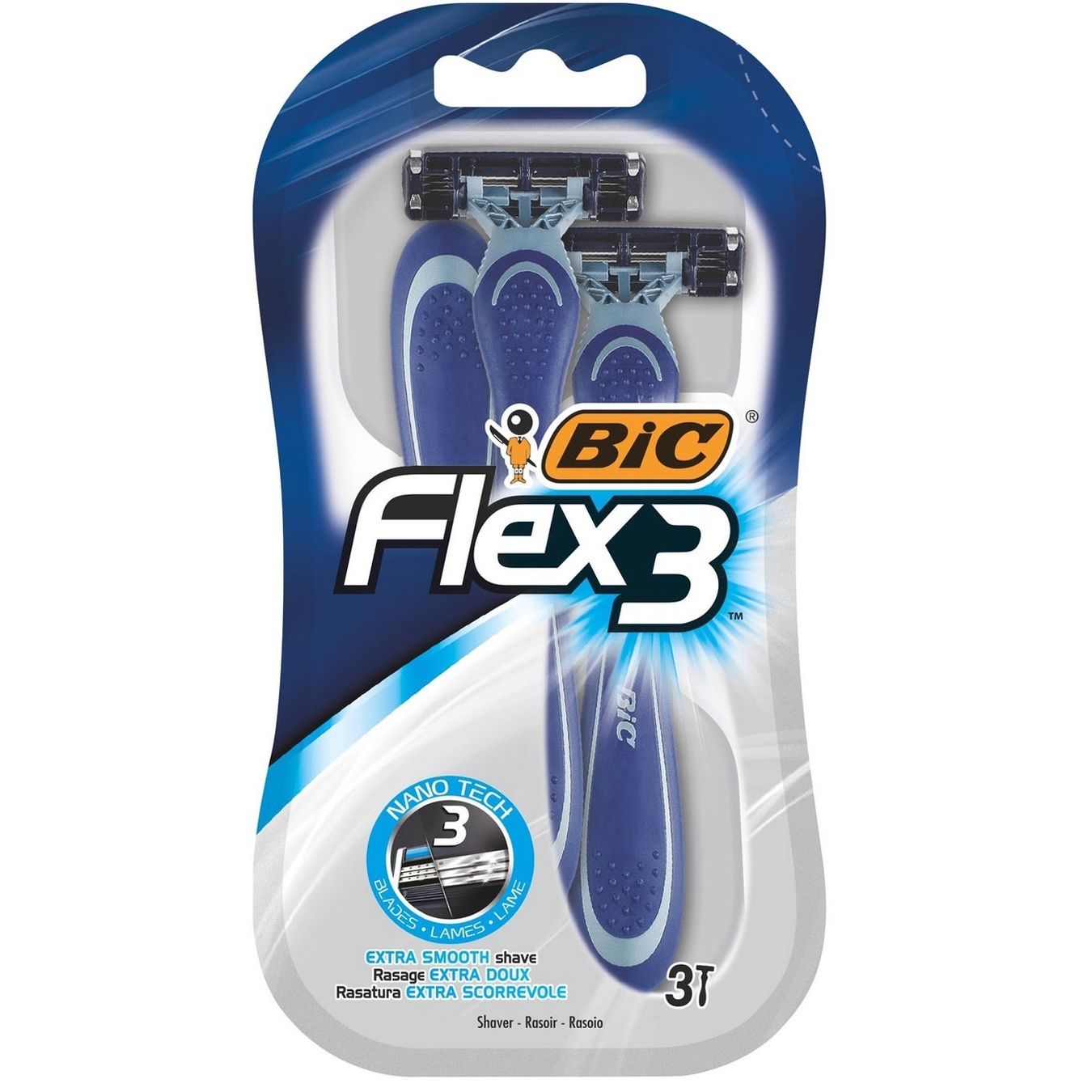 

Бритва мужская BIC Flex 3 3шт