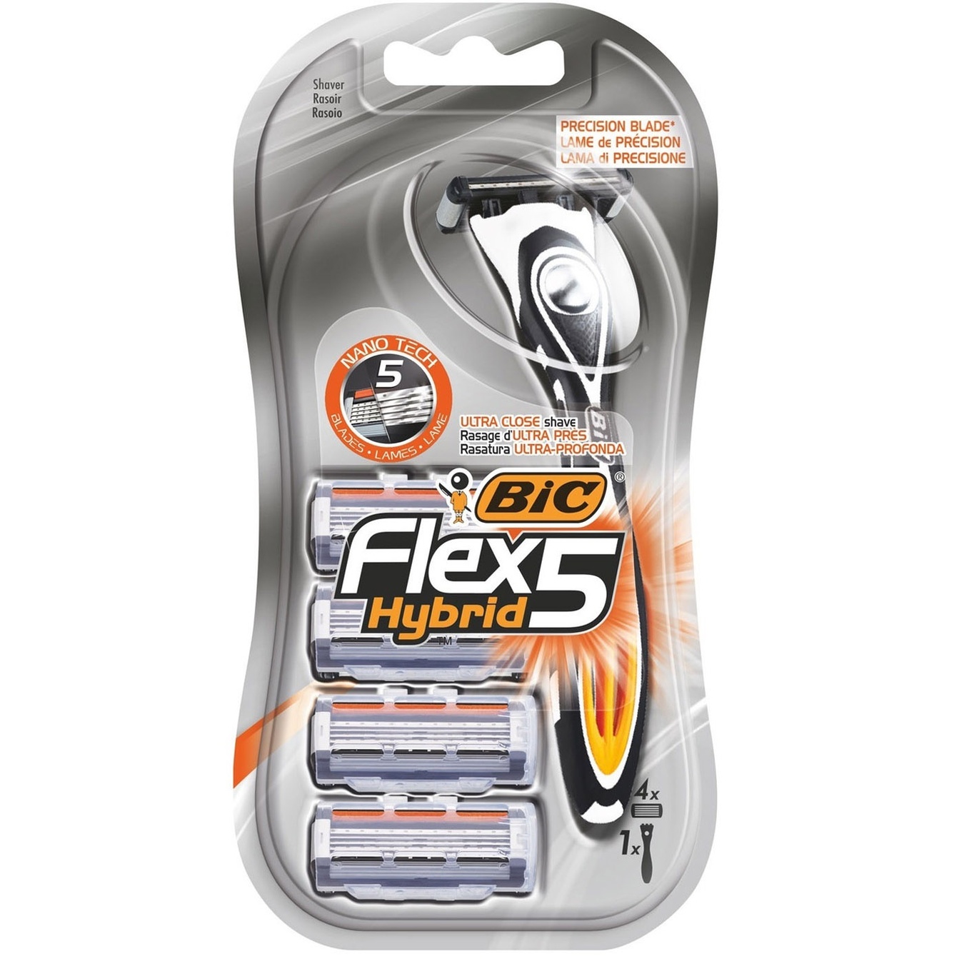 

Бритва BIC Flex 5 Hybrid с 4 сменными кассетами