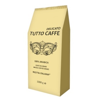 Кава Tutto Caffe Delicato в зернах 1кг