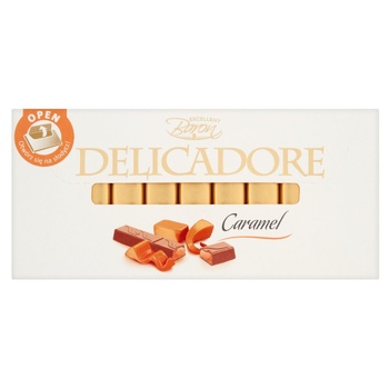 Baron Delicadore Milk Chocolate Candy with Caramel 200g - buy, prices for COSMOS - photo 1