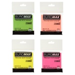 Buromax Neon Block of Paper for Notes 76x76mm 80p. assortment