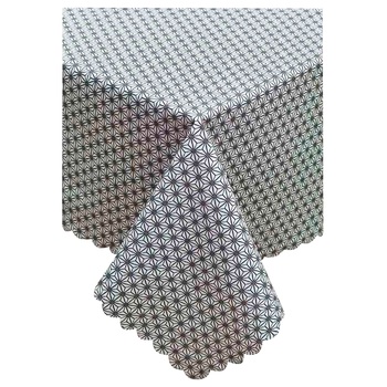 Provence Simfoni Contrast 100% Cotton with an Acrylic Covering Tablecloth 140х140cm