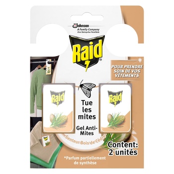 Raid Cedar Gel from Moth 2pcs - buy, prices for ULTRAMARKET - photo 1