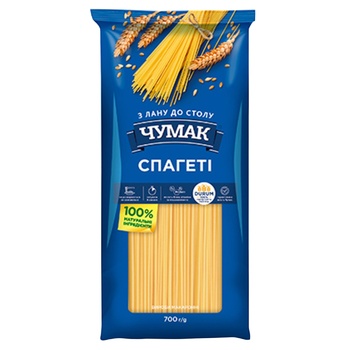 Chumak Spaghetti Pasta 700g - buy, prices for Auchan - photo 1