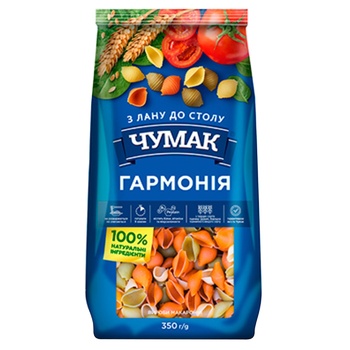 Макаронні вироби Чумак Гармонія 350г