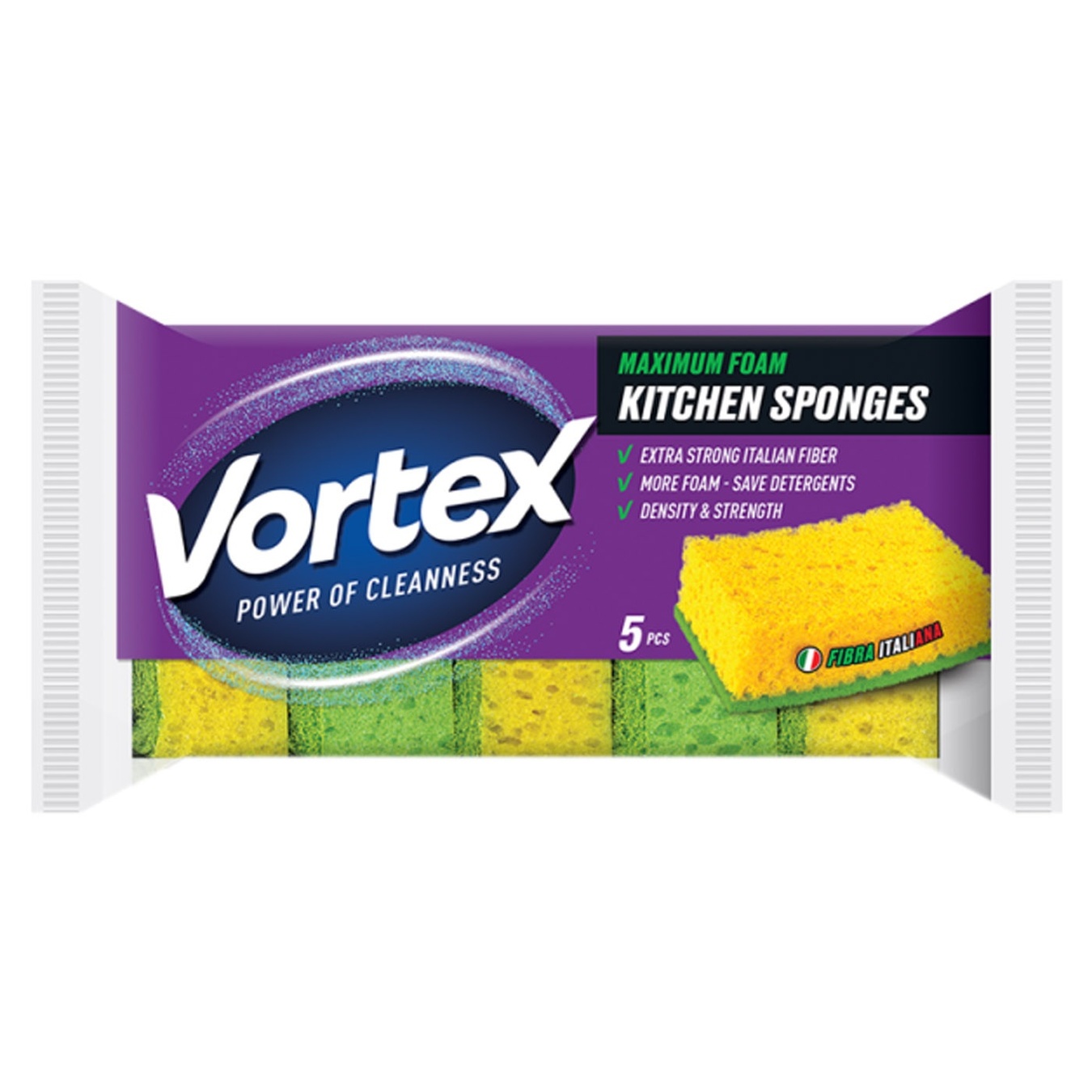 

Губки кухонные Vortex 5шт