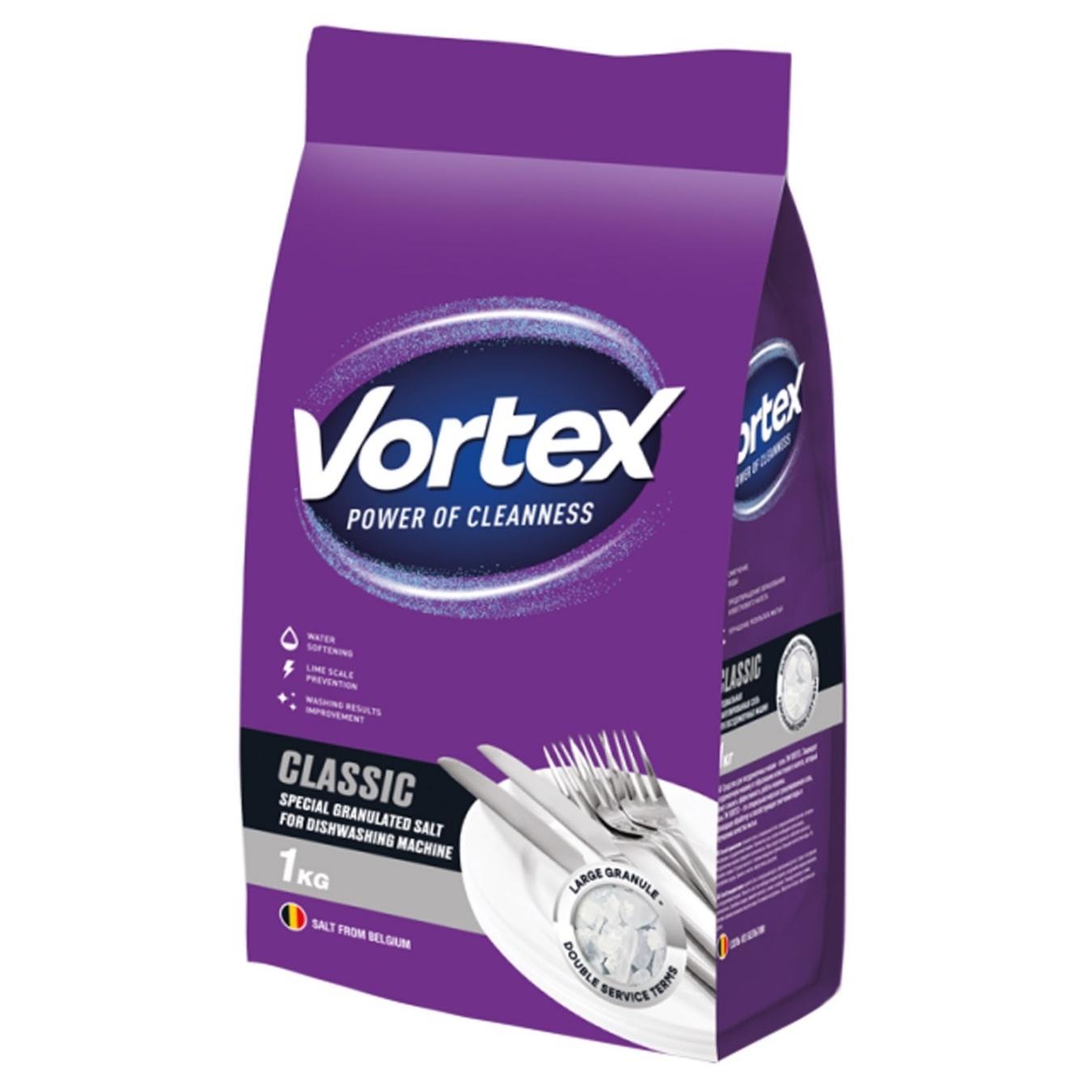 

Соль для посудомоечных машин Vortex Classic 1кг