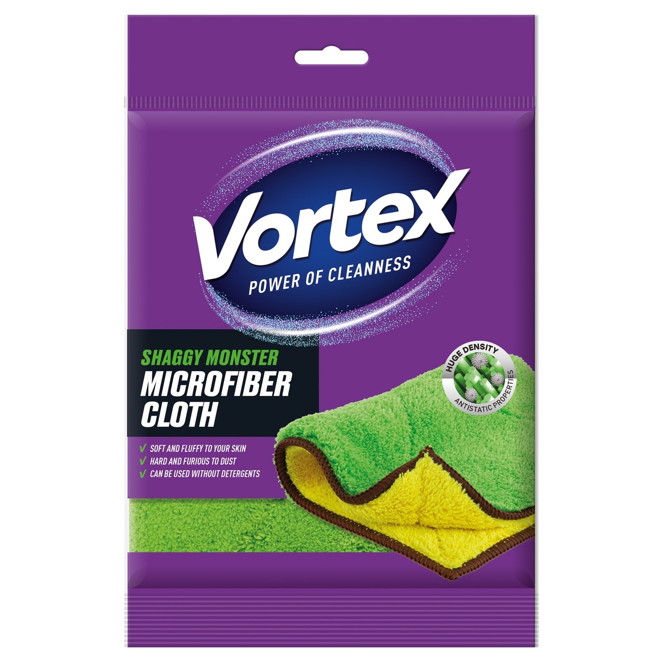 

Салфетка Vortex Shaggy Monster хозяйственная микрофибра 1шт