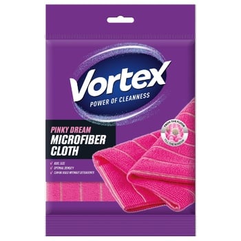 Vortex Pinky Dream Houshold Microfiber Napkin 1pcs - buy, prices for Vostorg - photo 2