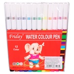 Water Colour Pens 12 Colors