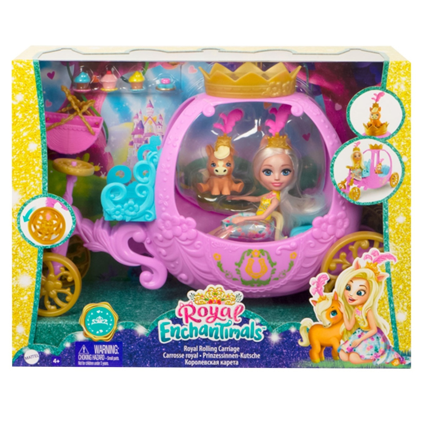 

Набор игровой Enchantimals Королевская карета