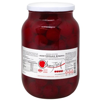 Cherry Twig canned without ankles red cherry 1190g - buy, prices for METRO - photo 1