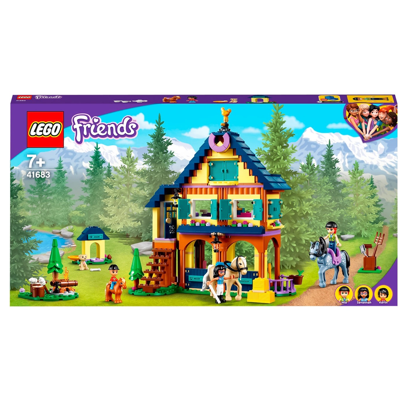 

Конструктор Lego Friends Лесной дом на колесах и яхта