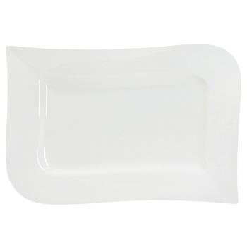 Тарелка Ambition Fala для сервировки прямоугольная 26см - купить, цены на КОСМОС - фото 1