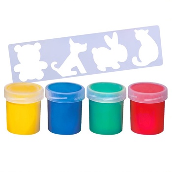 Genio Kids-Art With Stencil Finger Paints - buy, prices for NOVUS - photo 3