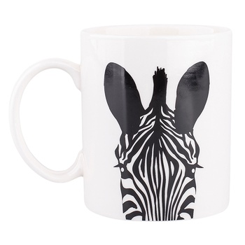 Alton Zebra Ceramic Cup 0.3l - buy, prices for COSMOS - photo 1