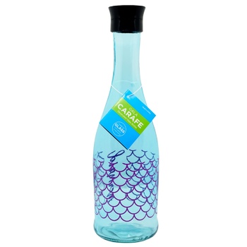 Renga Colored Glass Carafe 1l - buy, prices for Tavria V - photo 2