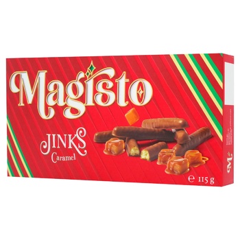 Печенье Magisto Jinks Caramel сахарное 115г - купить, цены на ЕКО Маркет - фото 1