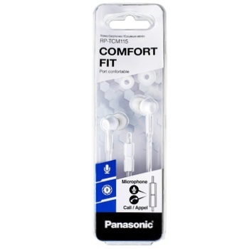 Наушники Panasonic Comfort Fit RP-TCM115G - купить, цены на Auchan - фото 1