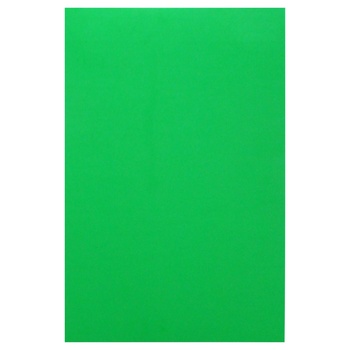 Maxi Foamiran on Adhesive Basis 20x30cm 2mm green