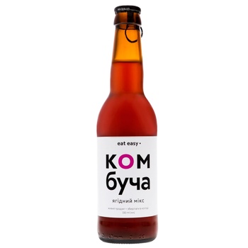 Eat Easy Kombucha Berry Mix Drink 0.33l - buy, prices for - photo 1