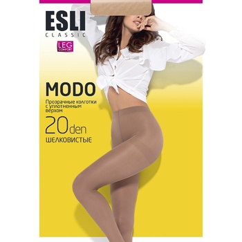 Колготки жіночі Esli E Modo 20 ден р.3 melone - купити, ціни на МегаМаркет - фото 1