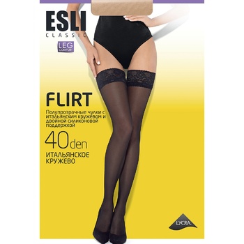 Esli Women's Stockings Flirt 40den s.23-25 Melone - buy, prices for MegaMarket - photo 1