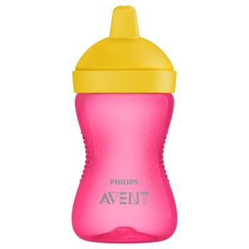 Avent Pink Non-Spill Cup 18 Months+ 300ml - buy, prices for MegaMarket - photo 1