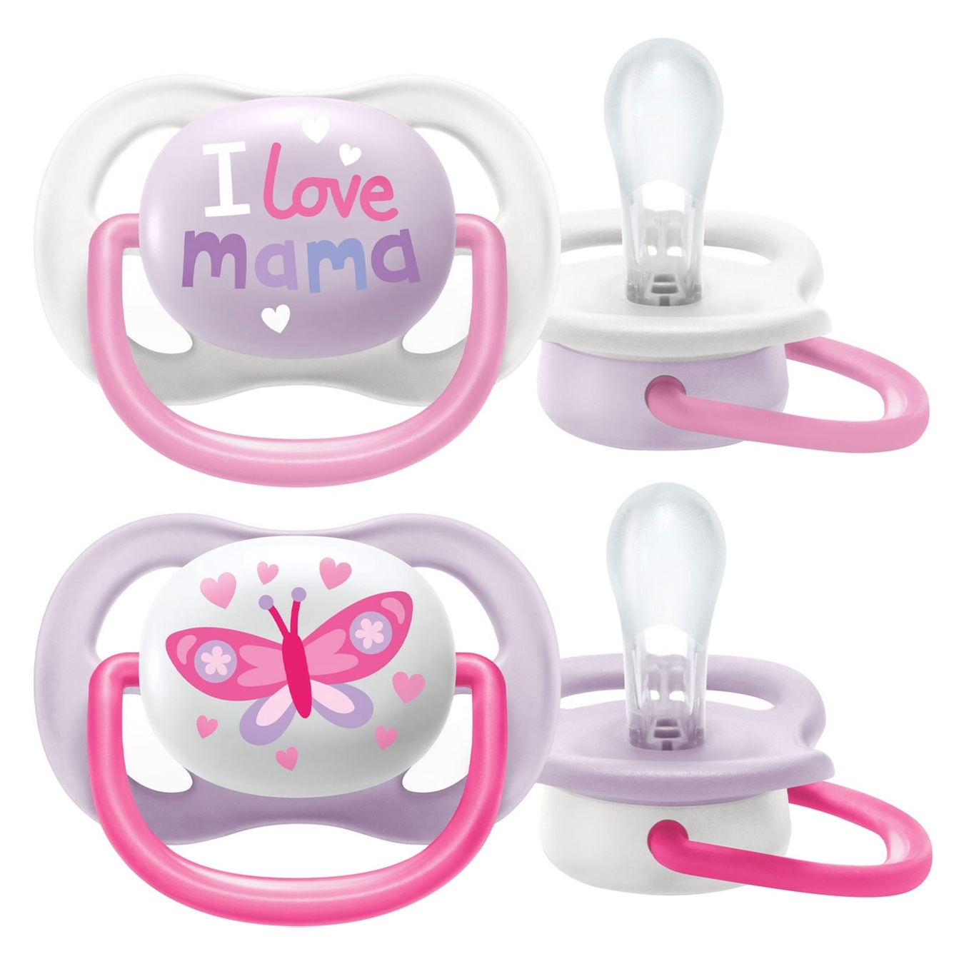 

Пустушка Avent I Love 0-6міс х6