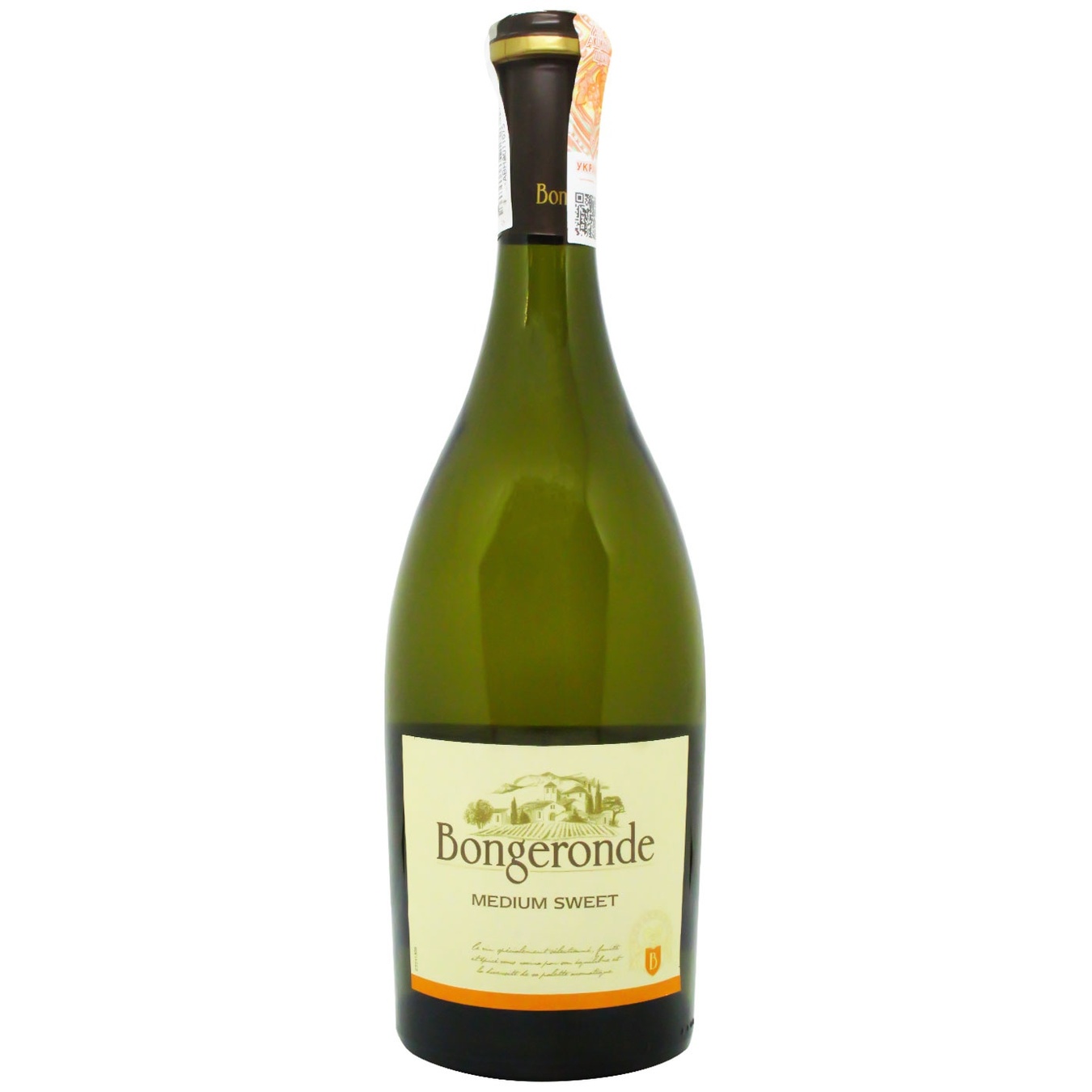 

Вино Bongeronde Medium Sweet Blanc біле н/солодке 0.75л х6