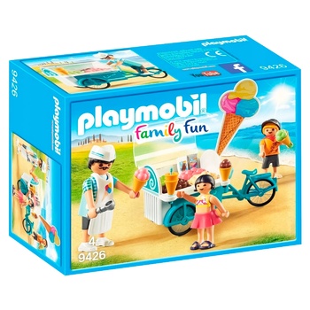 Ігровий набір Playmobil Візок з морозивом 9426 - купити, ціни на - фото 1