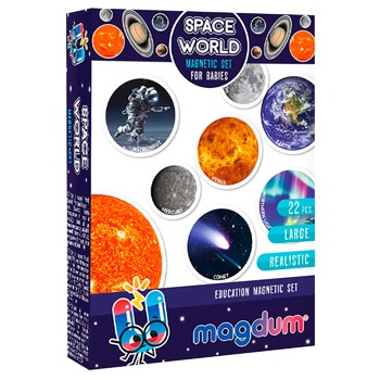 Magdum World Space Magnets Set - buy, prices for COSMOS - photo 1