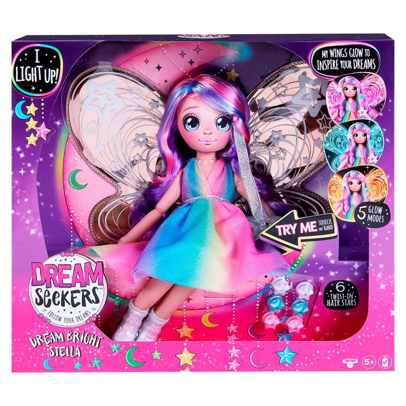 

Набор игровой Dream Seekers Сияющая Стелла с куклой