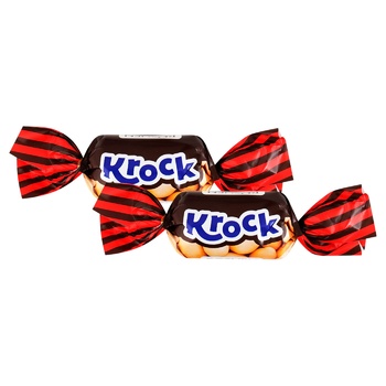 Roshen Krock Candies with Peanut Butter