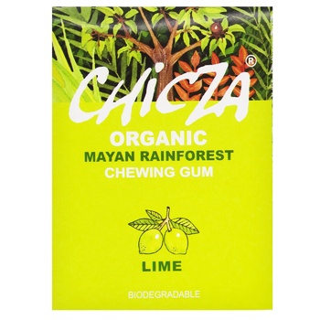 Жувальна гумка Chicza Лайм органічна 30г - купити, ціни на Grono - фото 1
