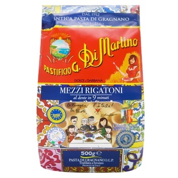 Di Martino Mezzi Rigatoni Pasta 500g - buy, prices for COSMOS - photo 2