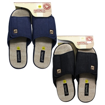 Gemelli Kruz Men's Slippers in Assortment - buy, prices for MegaMarket - photo 1