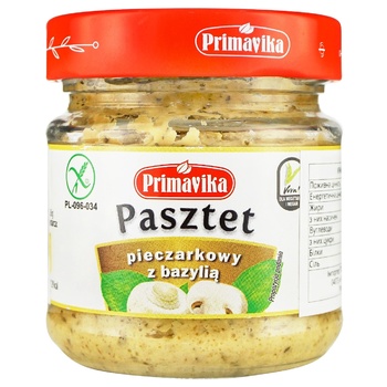 Primavika Mushroom Pate with Basil 160g