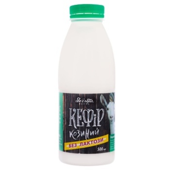 Dooobra Ferma Lactose-Free Goat Kefir 3.5-4.5% 0.5l - buy, prices for COSMOS - photo 1