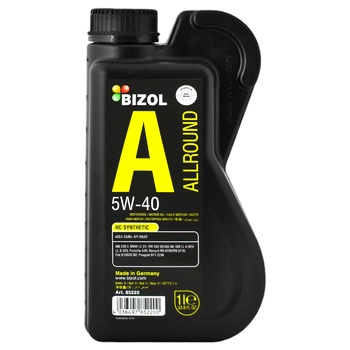 Bizol Allround Motor Oil 5W-40 1l - buy, prices for MegaMarket - photo 1