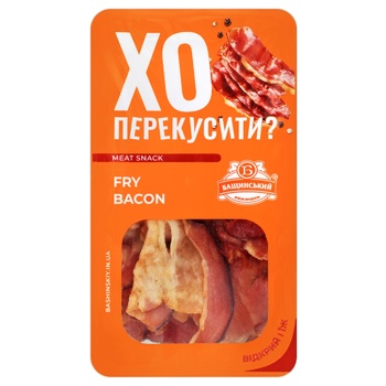 Baschinskiy Fry Bacon Fried Meat Snack 112g - buy, prices for NOVUS - photo 1