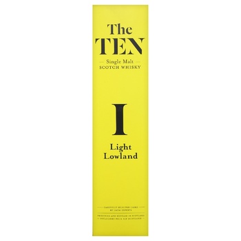 Виски The Ten №1 Light Lowland 2004 40,1% 0,7л - купить, цены на КОСМОС - фото 2