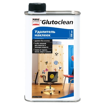 Средство Glutoclean для удаления наклеек 0,5л - купить, цены на За Раз - фото 1