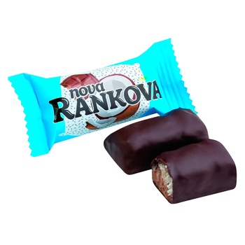 Конфеты Suvorov Nova Rankova шоколадные со вкусом шоколада и кокоса