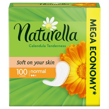 Прокладки ежедневные Naturella Calendula Normal 100шт - купить, цены на METRO - фото 1