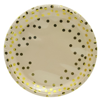 Тарілки одноразові паперові 10шт - купити, ціни на КОСМОС - фото 4