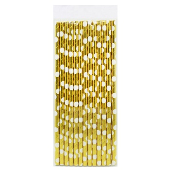 Набір трубочок паперових 25 шт. 20 см 34303-3 И409 - купити, ціни на КОСМОС - фото 5