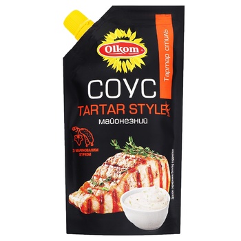 Соус Olkom Tartar Style майонезний 45% 180г