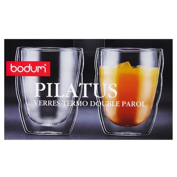 Bodum Pilatus Glasses Set 0.25l 2pcs - buy, prices for COSMOS - photo 2