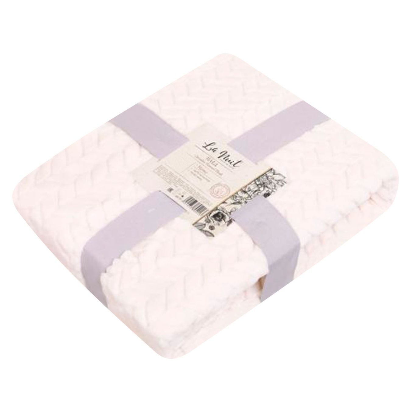 

Плед La Nuit Flannel Plush мокка 200х220см